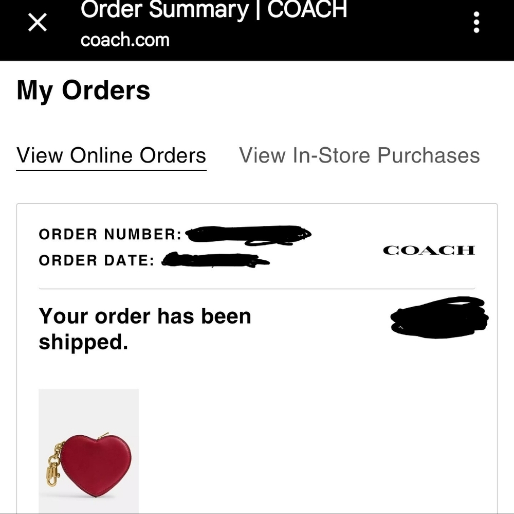 ❤️ COACH Heart Coin Purse Limited Edition NWT - Picture 13 of 13